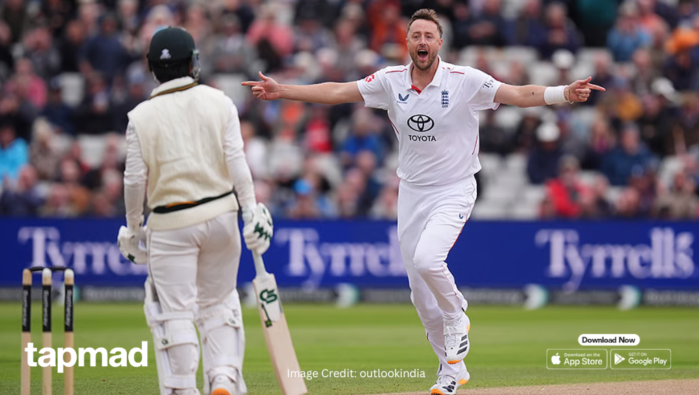 Pakistan vs England Day 2 Highlights as Robinson Rocks Pakistan Top Order - Tapmad