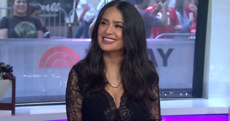 Salma Hayek Pinault on 'Without Blood,' Milestone Birthday, More - TODAY.com