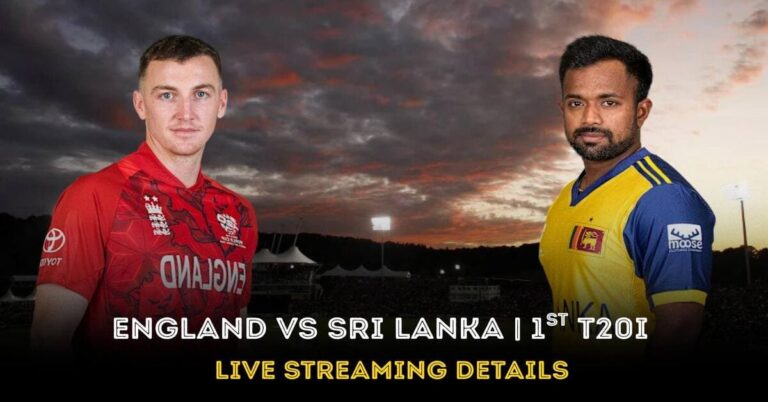 ENG vs SL 1st T20 live streaming: Where to watch today's cricket match? - Business Standard