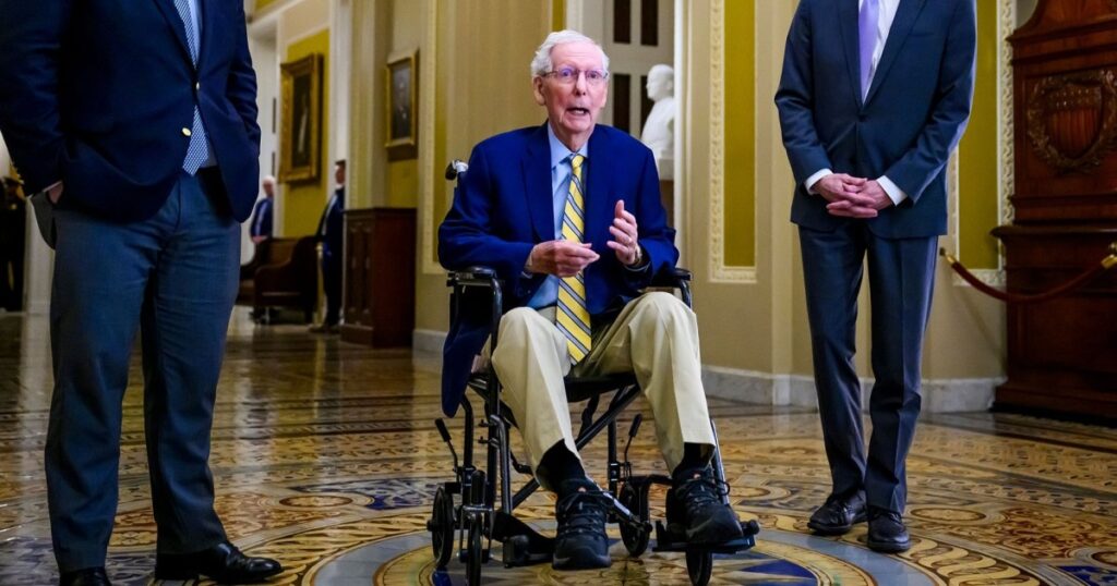 Mitch McConnell Returns to the Senate After 3-Month Absence - TODAY.com