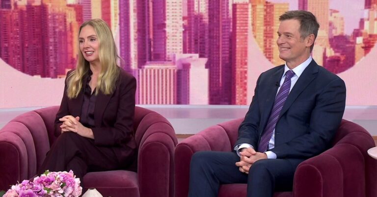 Hope Davis and Peter Krause Talk ‘Line of Fire’ Series - TODAY.com