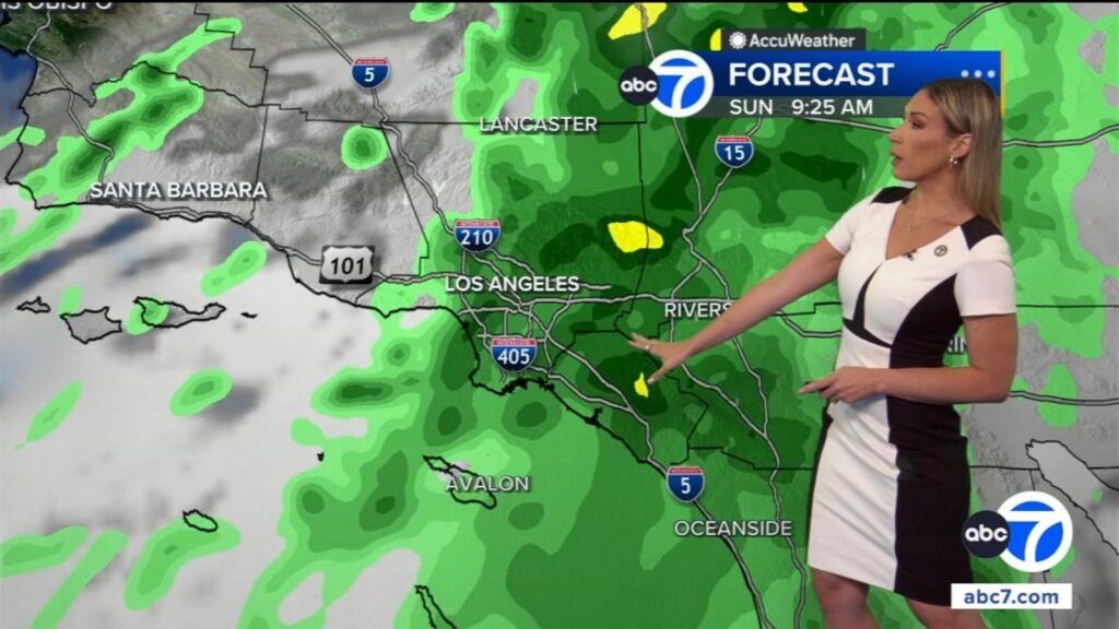 Los Angeles weather: Hurricane Marie brings chance of rain to Southern California over Labor Day weekend - ABC7 Los Angeles