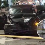 Passenger killed, driver critically injured after Tesla crashes into scaffolding in Midtown - ABC7 New York