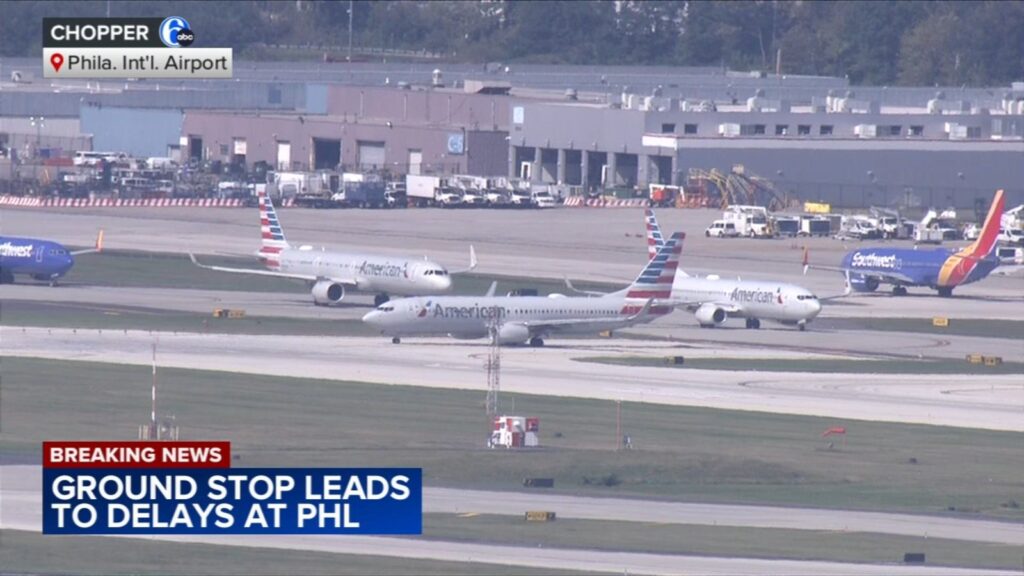 Flights stopped at Newark, Philadelphia airports due to equipment outage: FAA - ABC7 Chicago