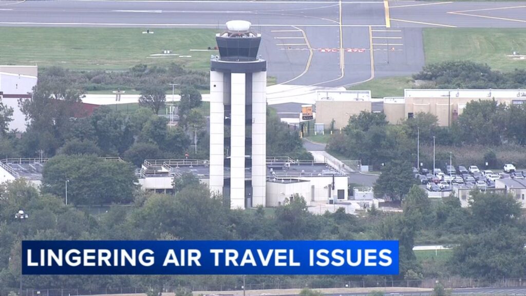 Travel delays linger after equipment outages force ground stops at Northeast airports, including PHL - 6abc Philadelphia