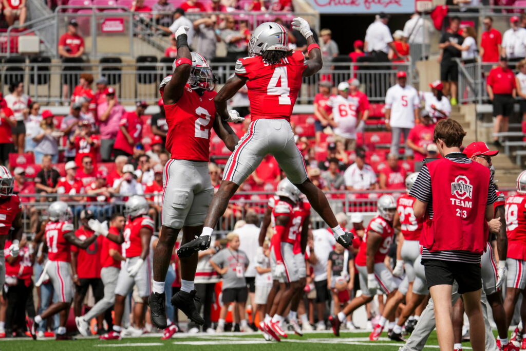 Buckeyes' Star Jeremiah Smith on the Brink of History Saturday against Kent State - roundtable.io