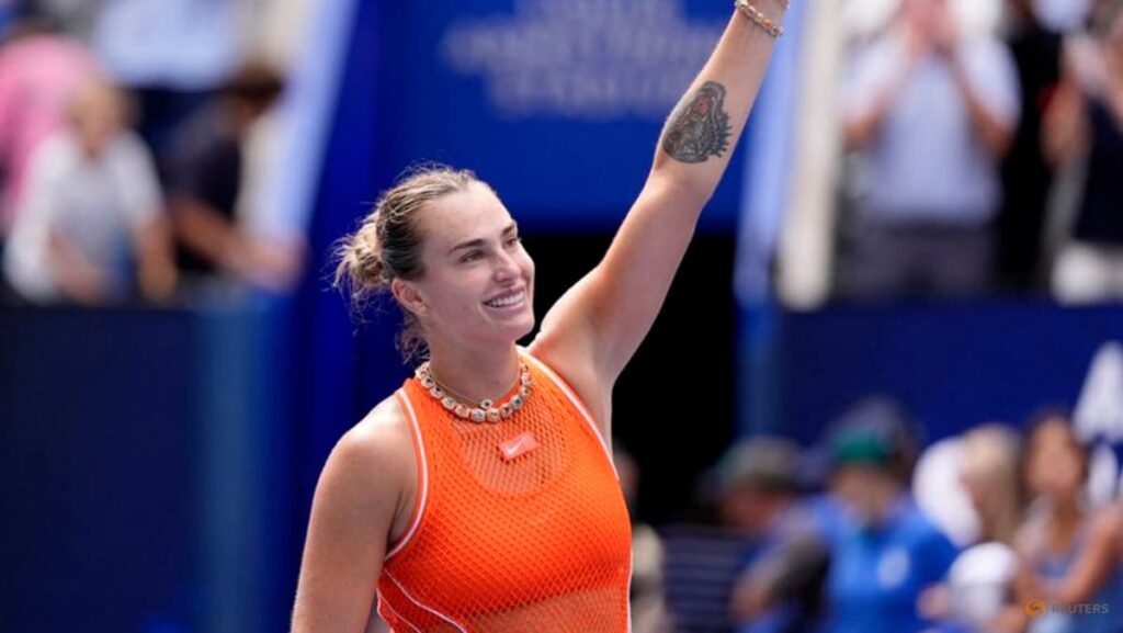 Defending champion Sabalenka extends US Open winning streak with Rakhimova victory - CNA