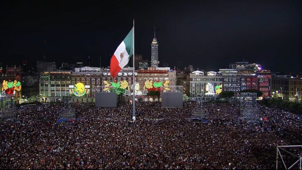 Mexico’s Cry of Independence 2026: Thousands Arrive at Mexico City’s Zócalo - Mexico Solidarity Media