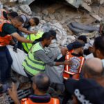 Gaza building collapse kills 12, traps dozens under rubble - Al Jazeera