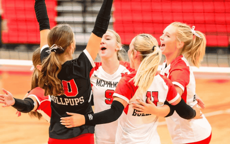 McPherson Volleyball Takes Two in Augusta - Ad Astra Radio