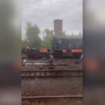 Russian drone hits train near Ukraine-Poland border after Boris Johnson passes through - BNO News