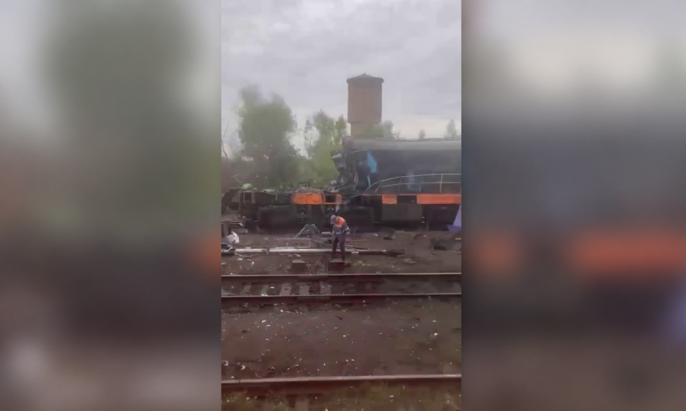 Russian drone hits train near Ukraine-Poland border after Boris Johnson passes through - BNO News