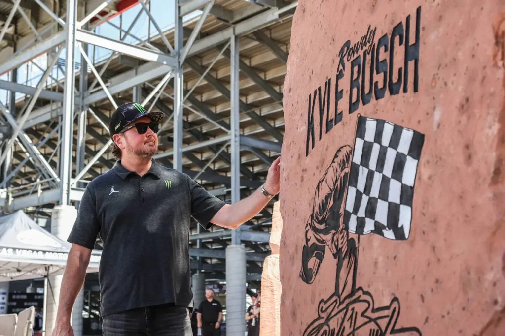 LVMS reopens Bullring with Kyle Busch commemorative display, new pavement - Las Vegas Review-Journal