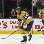 Golden Knights top prospect scores 1st NHL goal in debut against Chicago — WATCH - Las Vegas Review-Journal