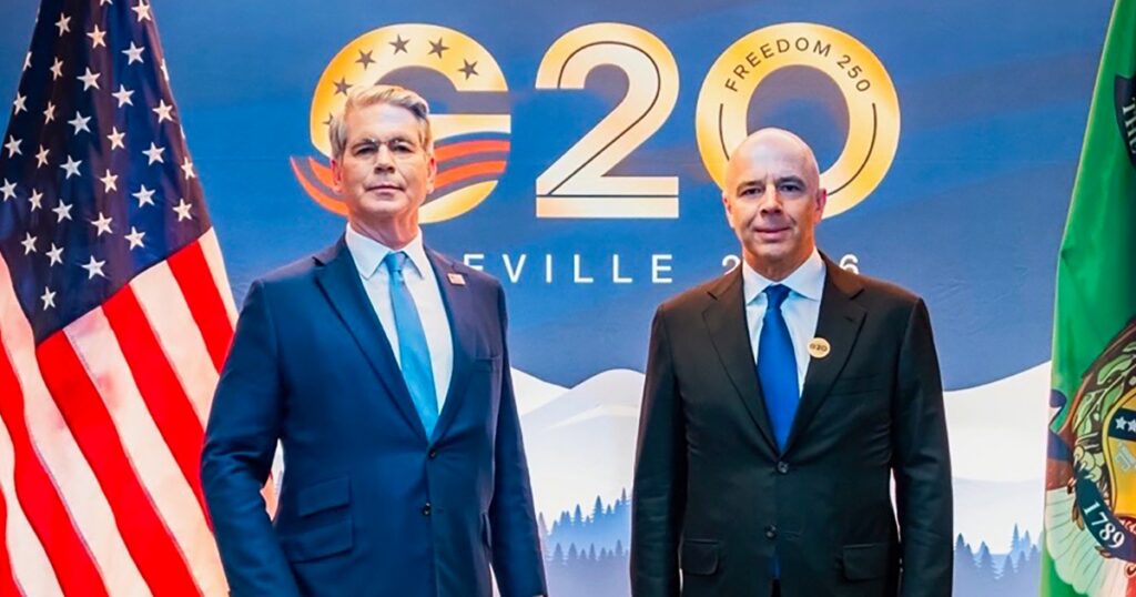 Allies bristle as sanctioned Russian finance minister attends U.S.-hosted G20 summit - NBC News