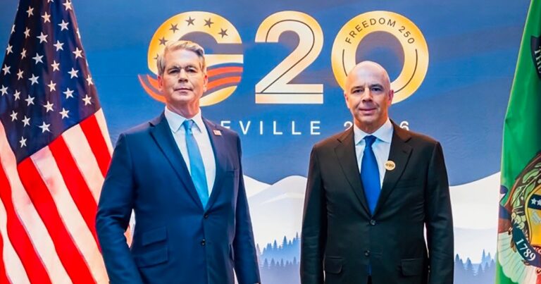 Allies bristle as sanctioned Russian finance minister attends U.S.-hosted G20 summit - NBC News