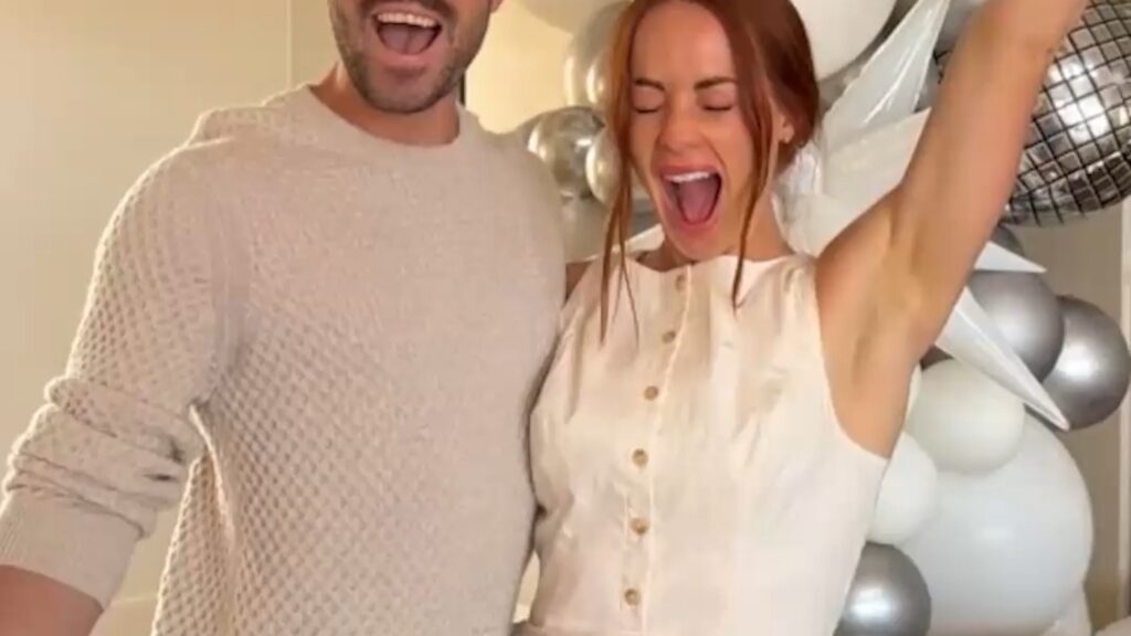 Whitney Leavitt surprised her husband Conner with his own DWTS casting - ABC News - Breaking News, Latest News and Videos