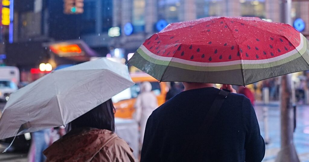 New York City warns of possible flash floods as thunderstorms develop along East Coast - NBC News