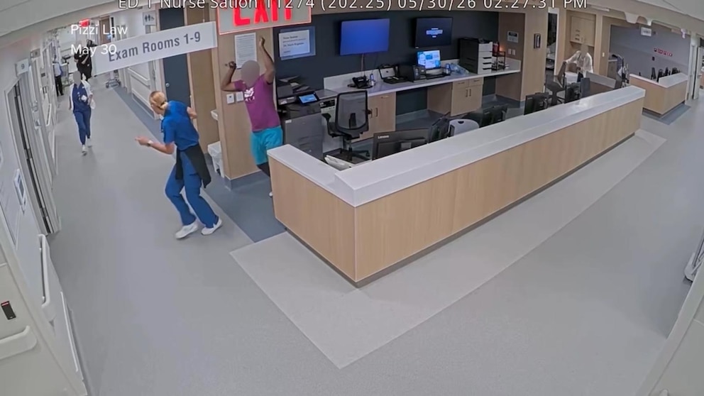 Video Miami hospital patient attacks emergency room employees - ABC News - Breaking News, Latest News and Videos