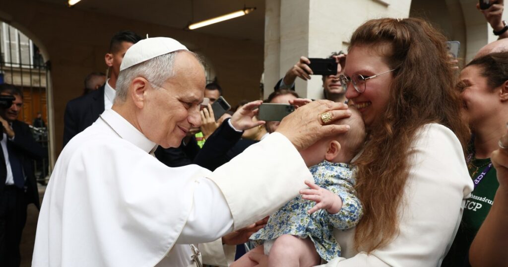 Pope Leo draws vast crowds in Paris, warns of AI ‘paradise of machines’ - NBC News