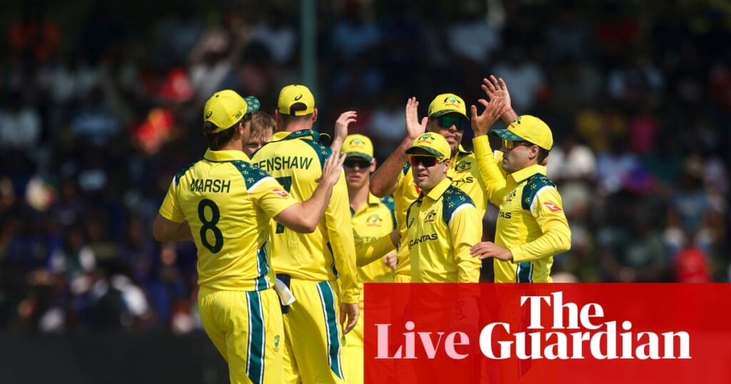 South Africa v Australia: first men’s one-day international – live - The Guardian
