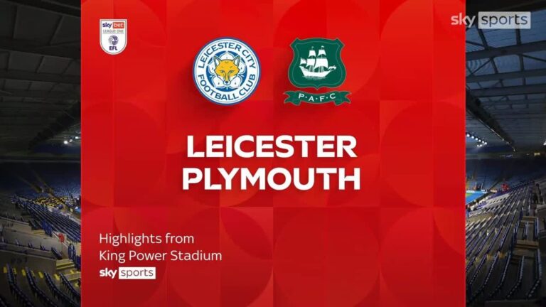 Leicester 2-0 Plymouth | League One Highlights - Sky Sports