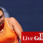 US Open tennis: Sabalenka, Alcaraz, Pegula and Medvedev in action on day six – live - The Guardian