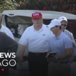 Trump confirms plan to visit Medinah Country Club for PGA Presidents Cup - CBS News