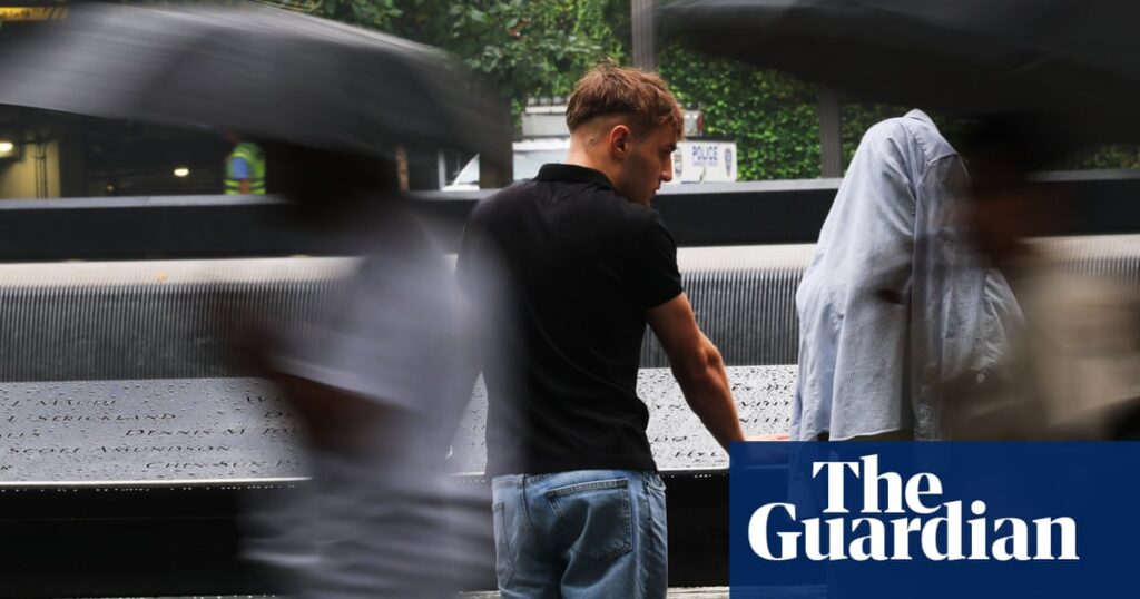 ‘I feel the pain of all those souls’: Ground Zero visitors remember lives lost on 9/11 - theguardian.com