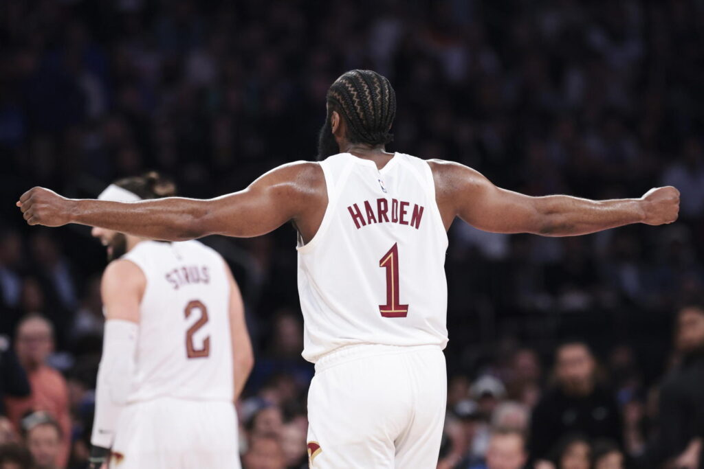 James Harden Reacts to Signing $97M Extension with Cavaliers - roundtable.io