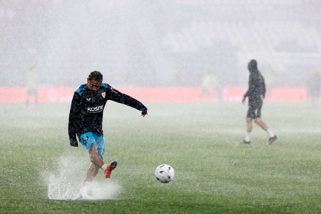 Athletic Club's match with Levante postponed due to water-logged pitch - Flashscore.com