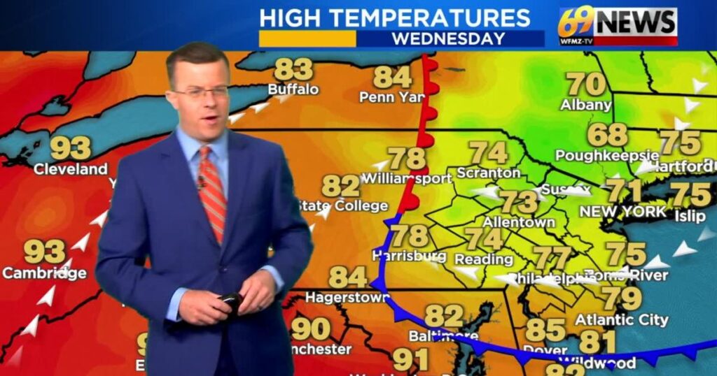 69News Weather Forecast Video 09-03-2026 - wfmz.com