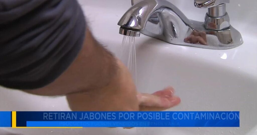 FDA retira del mercado seis marcas de jabón de manos por posible presencia de bacterias - WFMZ.com