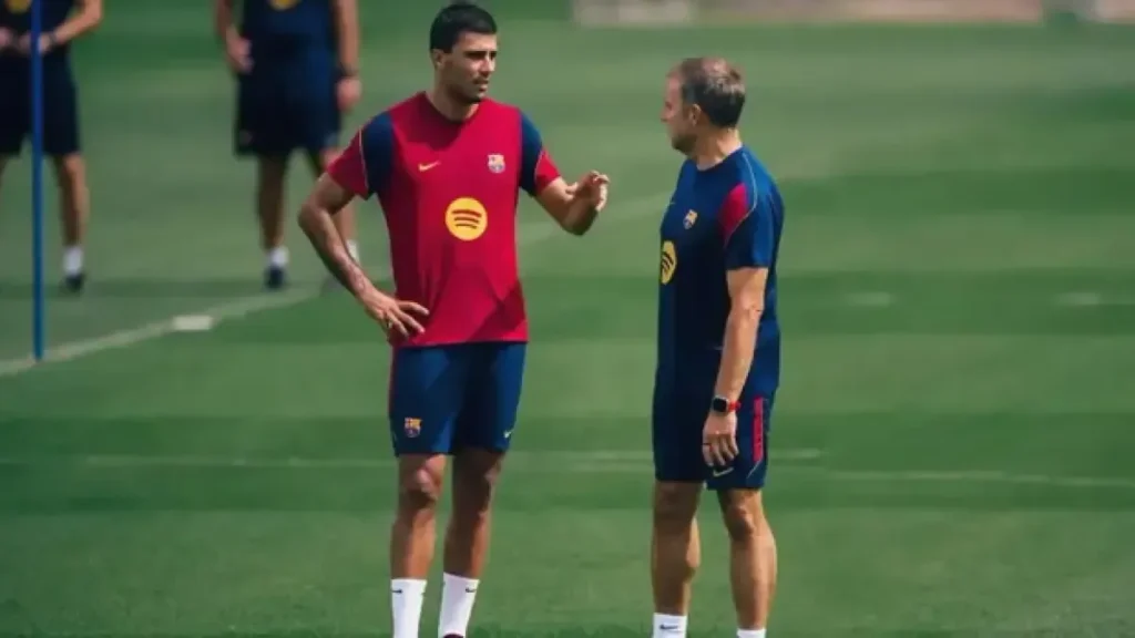 Rodri desvela las "palizas físicas" de Flick: "¿Dónde me he metido?" - Mundo Deportivo