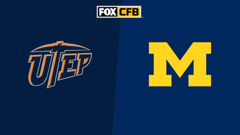 How to Watch UTEP vs. Michigan: TV Channel, Live Stream, Time - FOX Sports