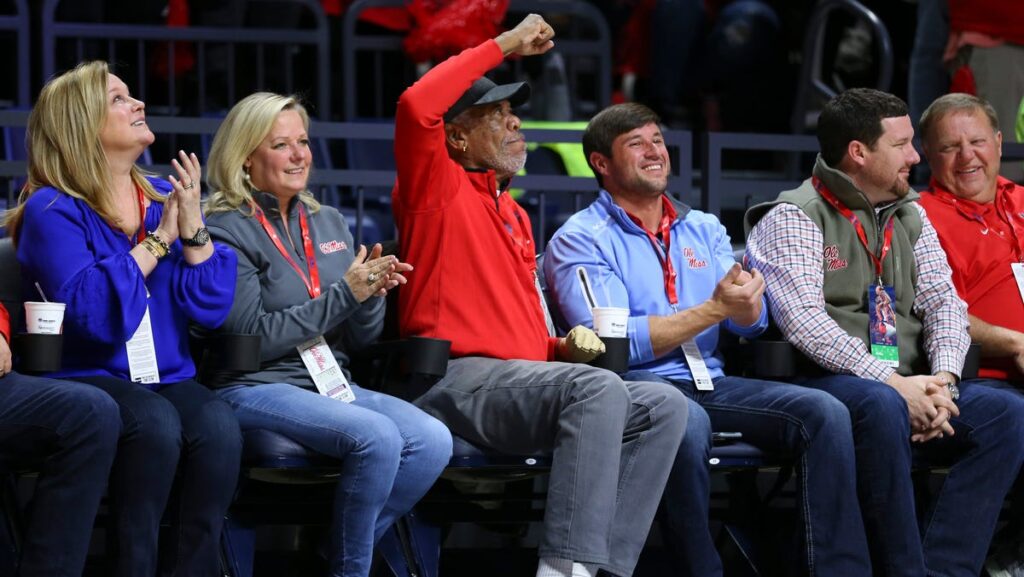 Morgan Freeman is College GameDay guest picker today. Here's his Ole Miss connection - The Clarion-Ledger