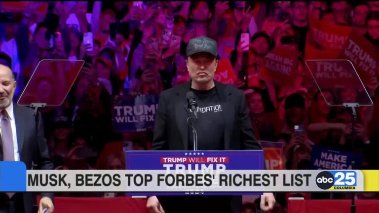 Musk, Bezos top Forbes’ Richest List - ABC Columbia