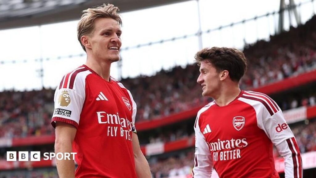 Odegaard and Saka star - player ratings for Arsenal v Chelsea - BBC