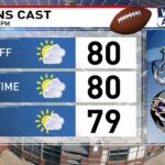 Rain Showers For Ravens Home Opener; Cooler Week Ahead In Maryland - foxbaltimore.com