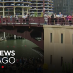 Chicago River Swim canceled due to weather concerns - CBS News
