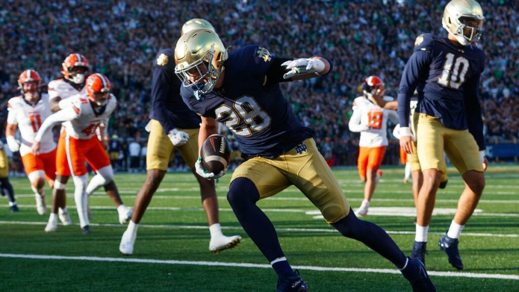 Is Luke Talich playing for Notre Dame at Purdue today? - Fighting Irish Wire