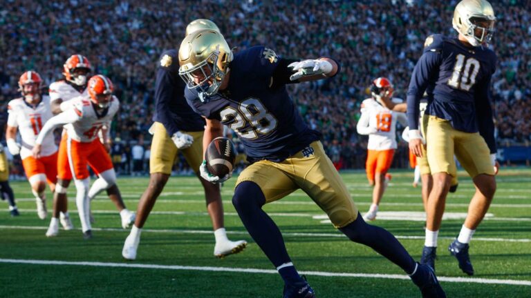 Is Luke Talich playing for Notre Dame at Purdue today? - Fighting Irish Wire