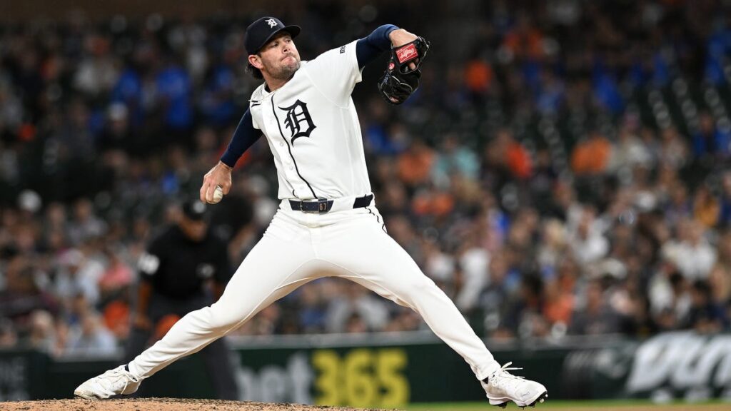 Groin strain ends season for Tigers reliever Kyle Finnegan - The Detroit News