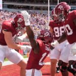 Watch EJ Crowell score his first Alabama football touchdown vs ECU - The Tuscaloosa News