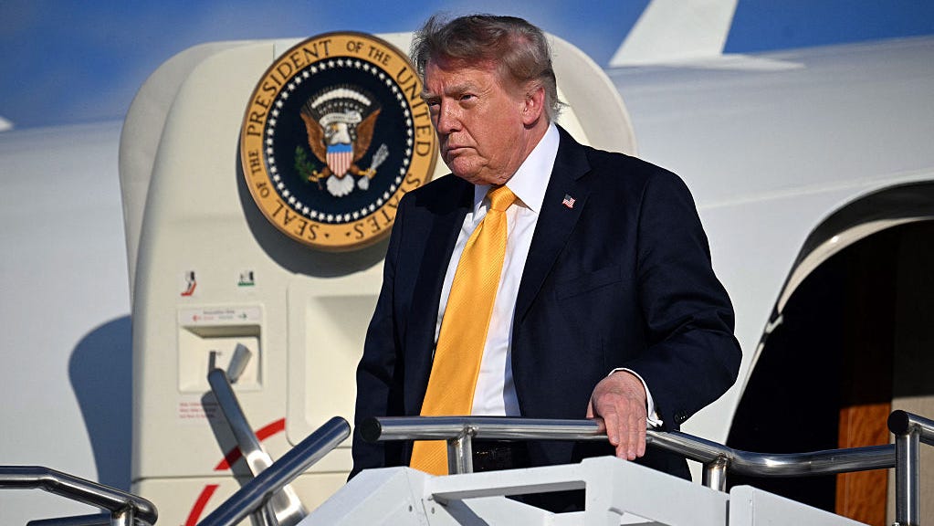Trump new hair color? Darker look has internet buzzing - USA Today