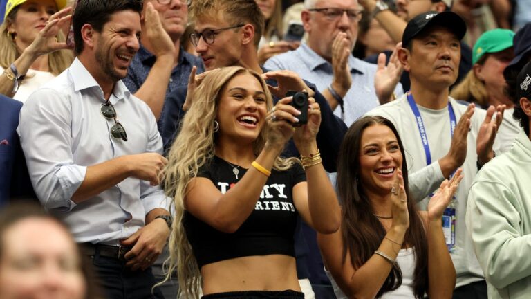 Trinity Rodman attends Ben Shelton's US Open semifinal vs Frances Tiafoe - USA Today