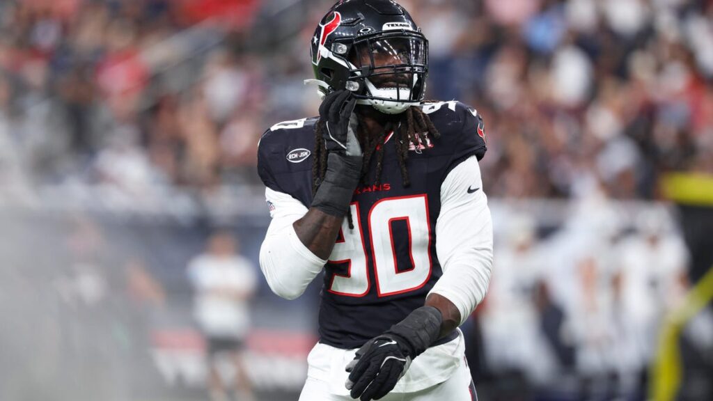 WATCH: Texans DE Jadeveon Clowney delivers booming hit on Bills QB Josh Allen for first sack of 2026 - Texans Wire
