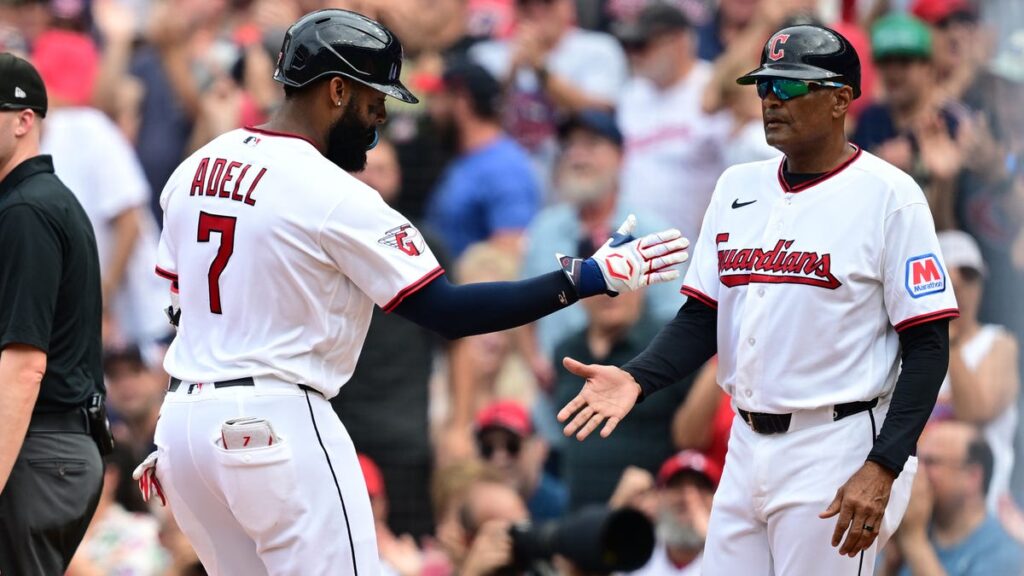 Guardians score, lineups vs A's. Cleveland, Oakland in tight game - Akron Beacon Journal
