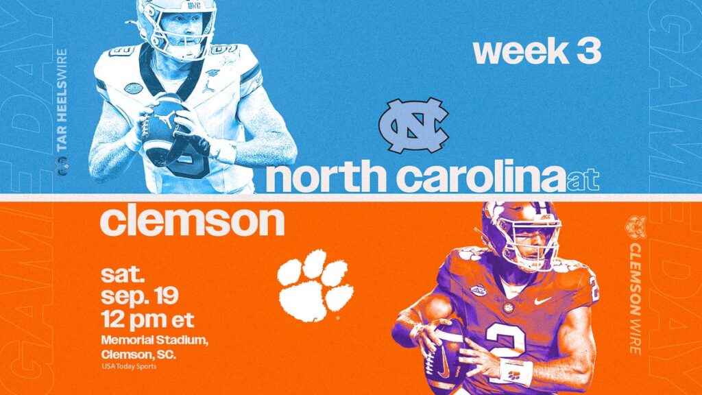Clemson vs UNC live updates: Score, highlights, predictions, analysis - clemsonwire.usatoday.com
