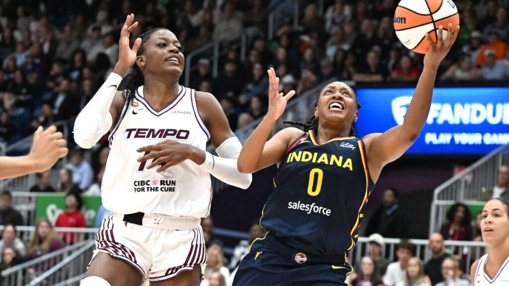 Fever's Kelsey Mitchell sets WNBA scoring record in up and down win over Tempo - IndyStar